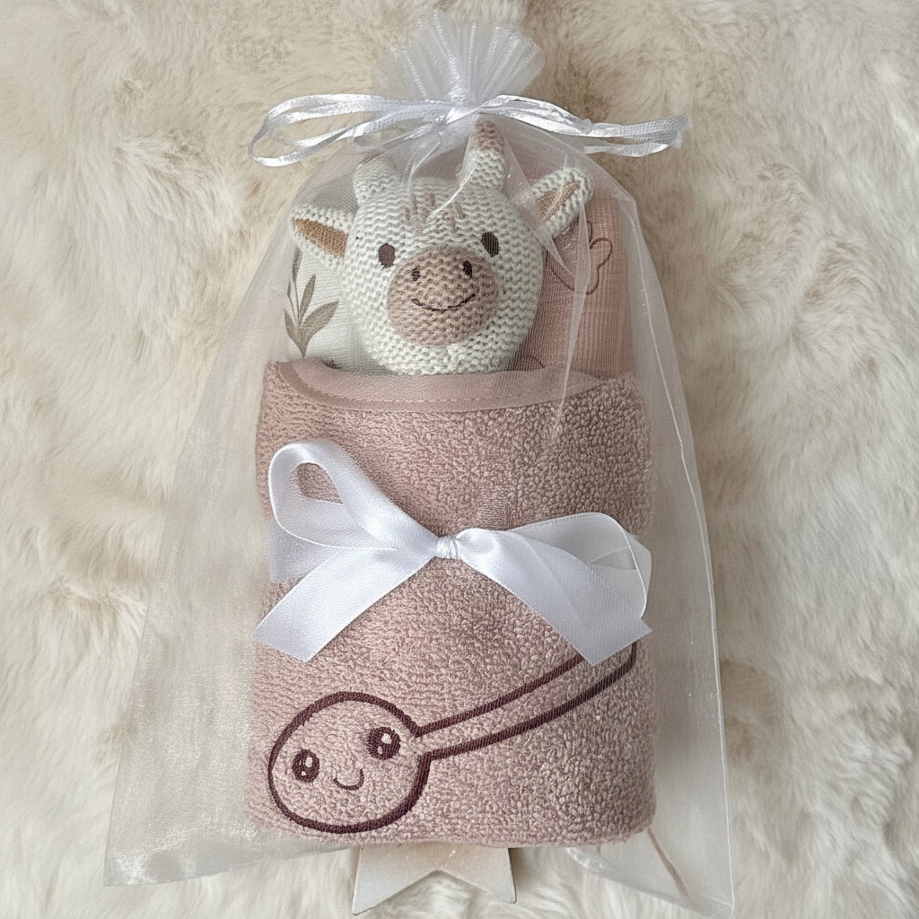 Baby Geschenk-Set Blumen 🌺🌿