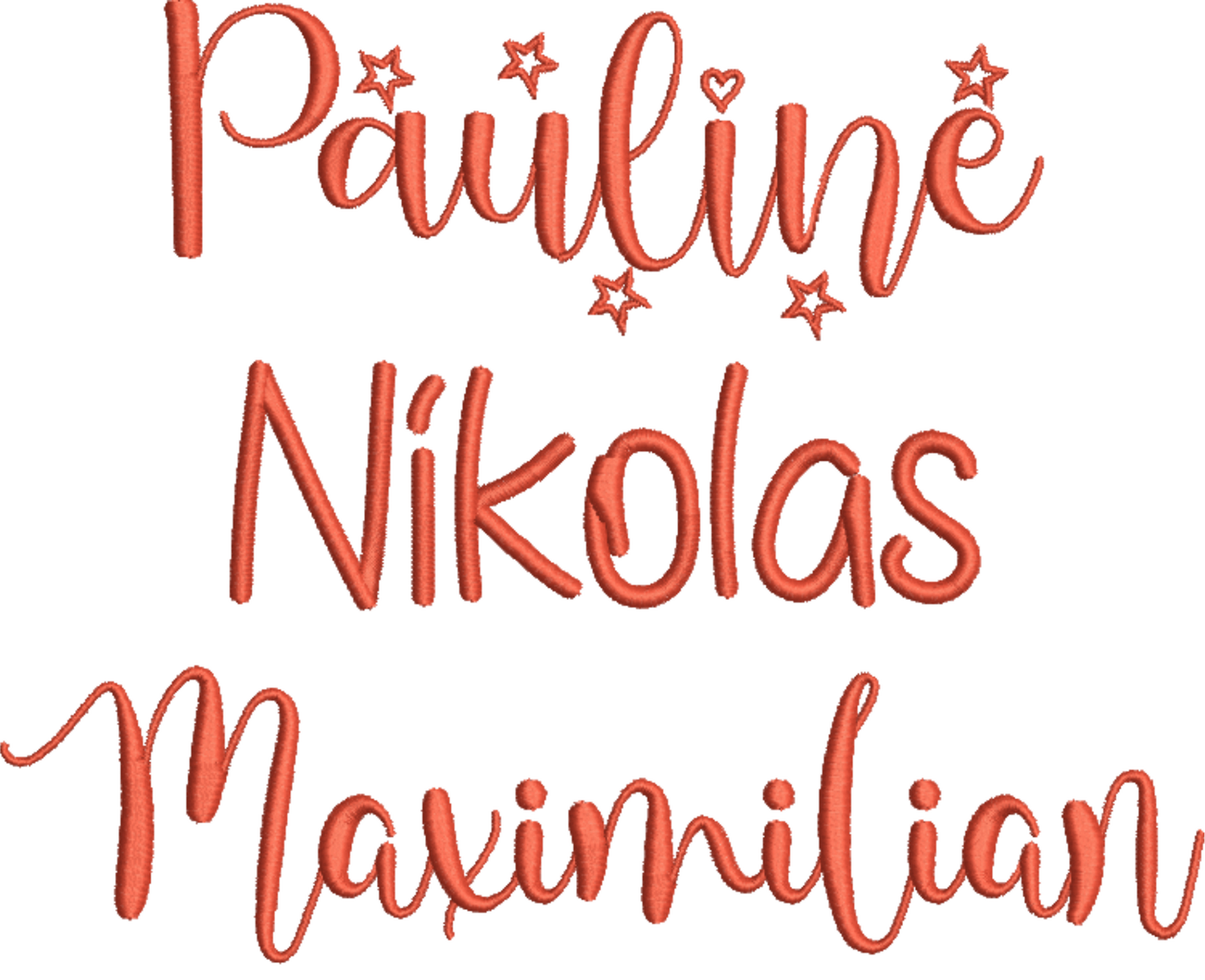 🐻❄️ Personalisierter Adventskalender Kinder bestickt mit Motiv Eisbär und WunschNamen