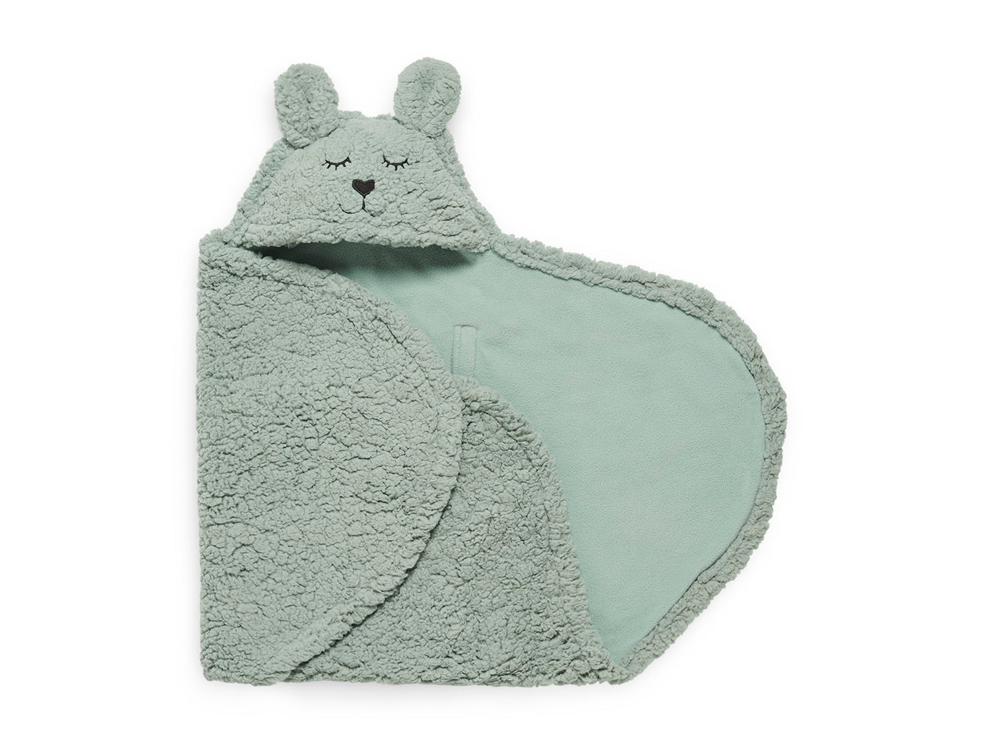 Einschlagdecke für Babyschale Hase