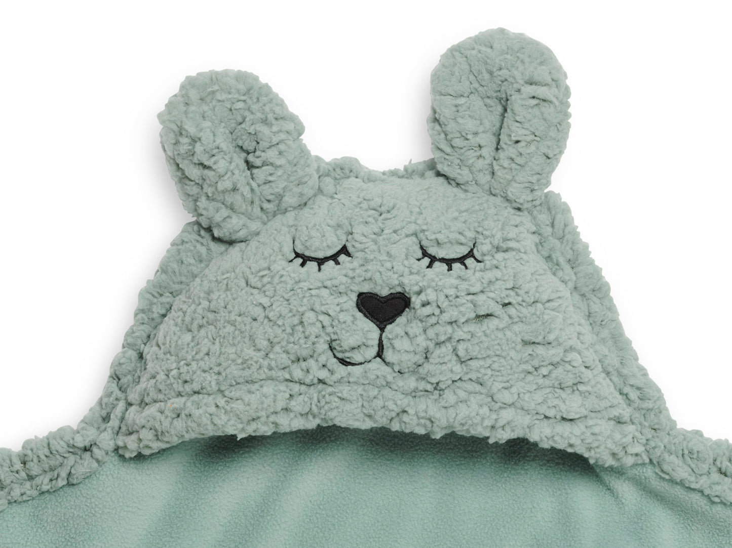 Einschlagdecke für Babyschale Hase