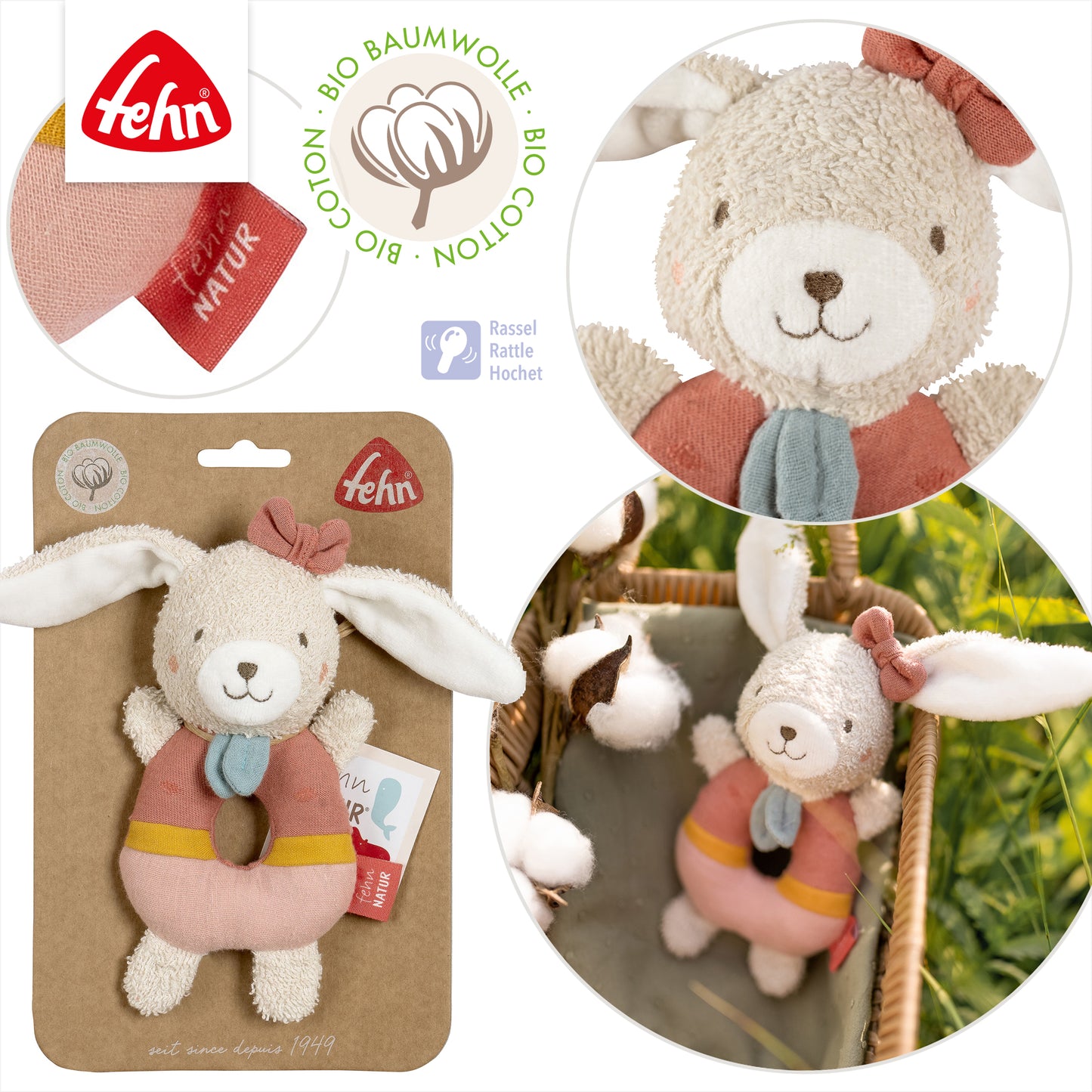 Ring-Greifling Hase fehnNATUR