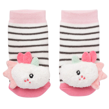 Rasselsocken Drache Einhorn Eule