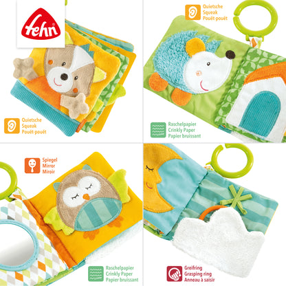 Stoffbuch Bär Fuchs