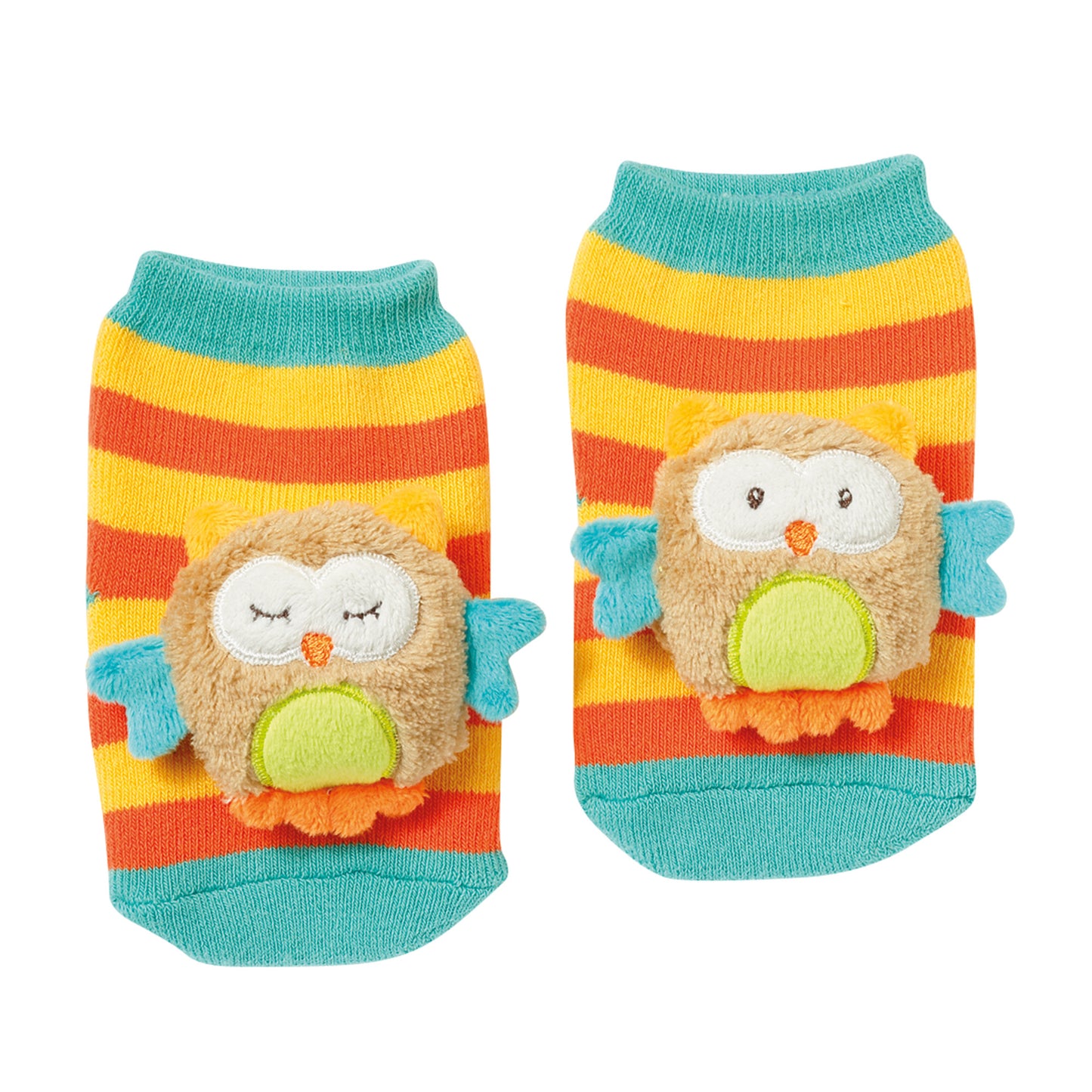 Rasselsocken Drache Einhorn Eule