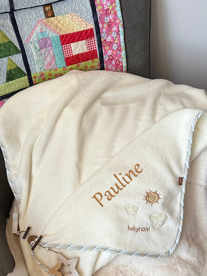 Kuscheldecke Schaf mit Namen