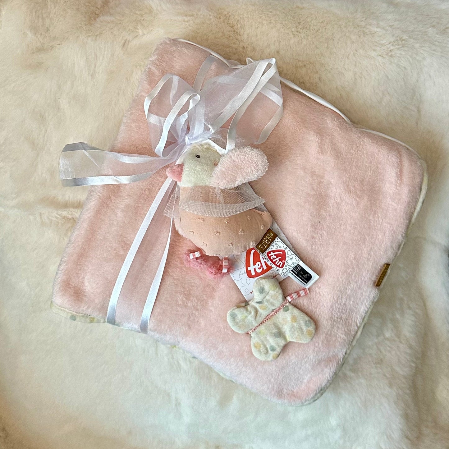 Kuscheldecke Vogel personalisiert