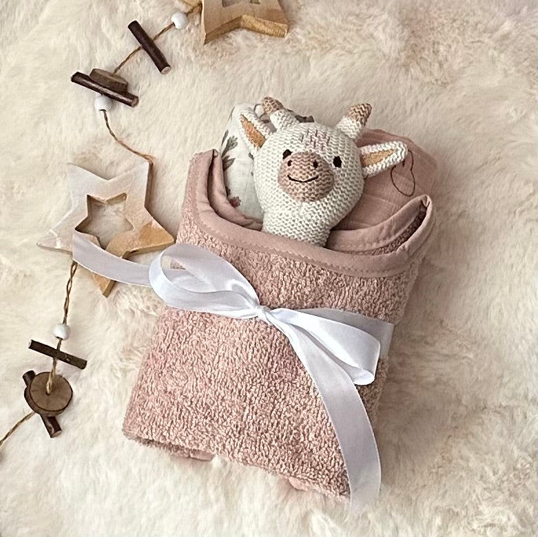 Baby Geschenk-Set Blumen 🌺🌿