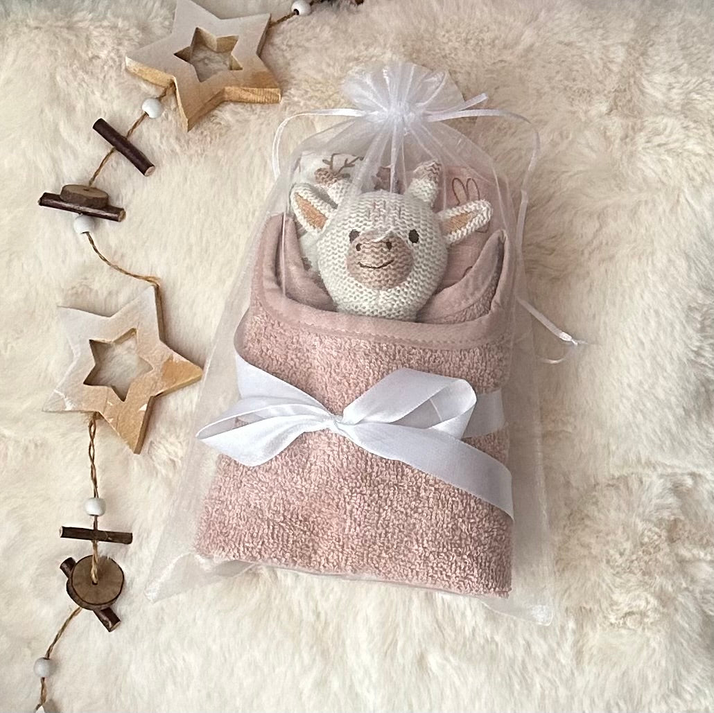 Baby Geschenk-Set Blumen 🌺🌿