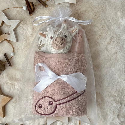 Baby Geschenk-Set Blumen 🌺🌿