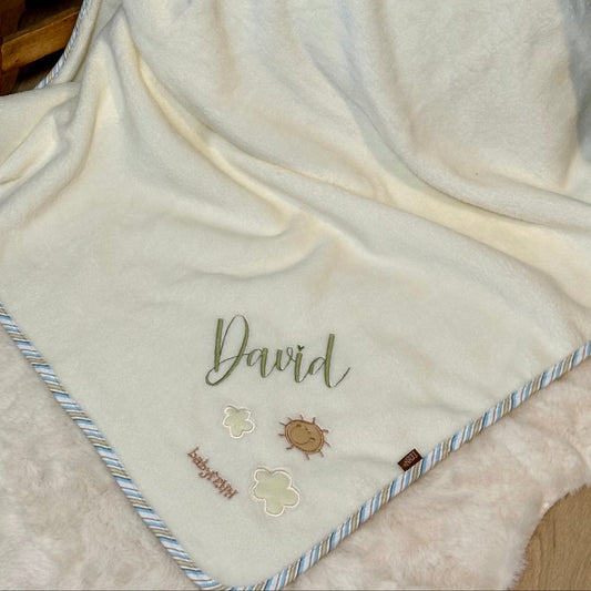 Kuscheldecke Schaf personalisiert